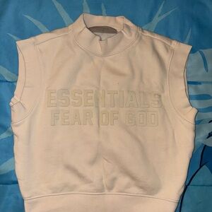 Fear of God Essentials Unisex Sleeveless Sweatshirt